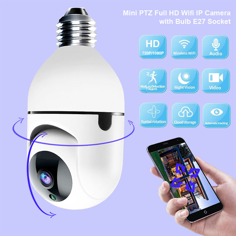 Bulb Yilot APP Wireless Camera For Home Security