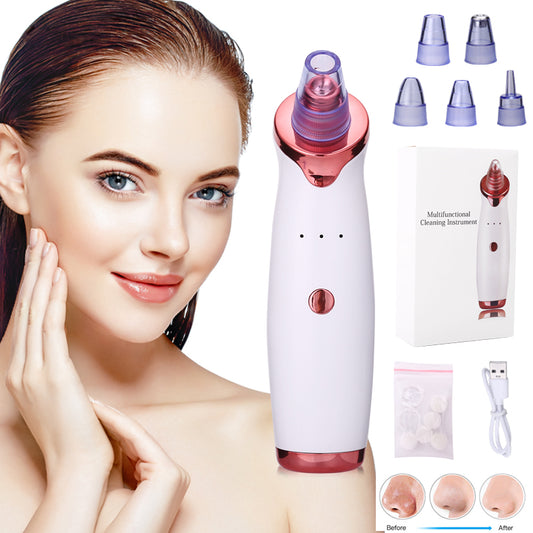 Blackhead Vacuum Suction Tool for Clear Skin - Acne Remover & Pore Cleaner